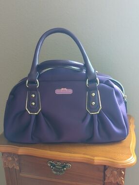 Victoria's Secret Deep Purple Satchel Purse